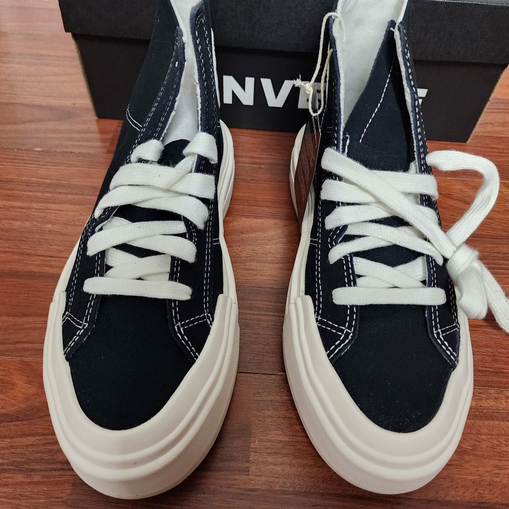 Converse Chuck Taylor Black Cruise Hightop Platform Sneakers - Women's 9 NIB - Picture 5 of 12